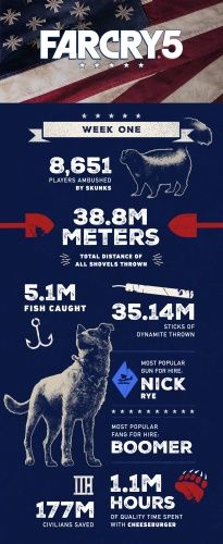 Far Cry 5 infografika