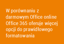 Porównanie z darmowym office online