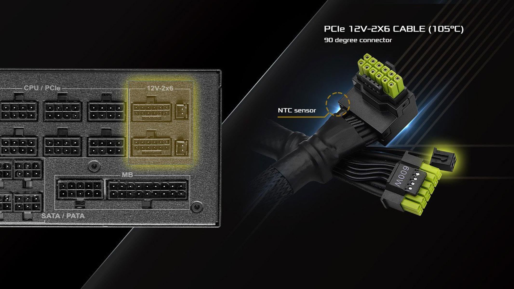 ASRock - czujnik w kablu