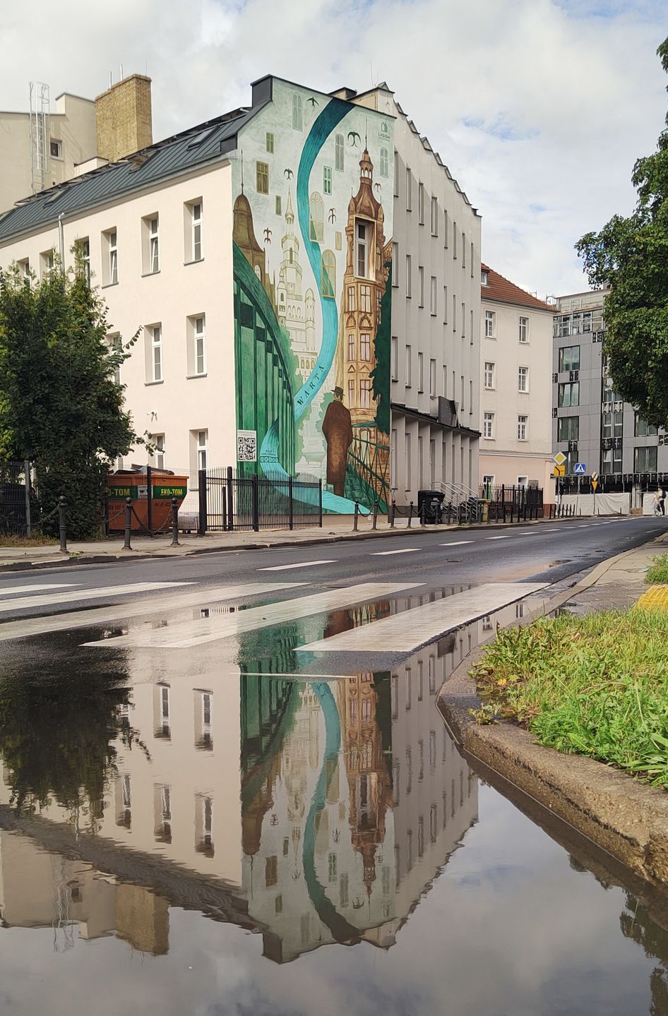 Mural „Rzeka warta Poznania” – sztuka, która przypomina o tożsam