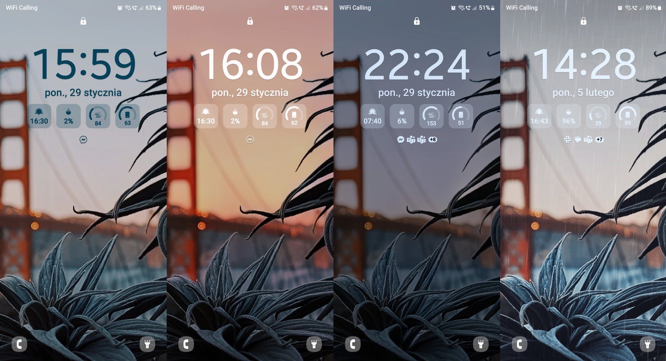 Tak Galaxy S24 zmienia tapetę w ciągu dnia