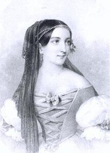 Izabella Jagiellonka. Wyobrażenie z XIX wieku