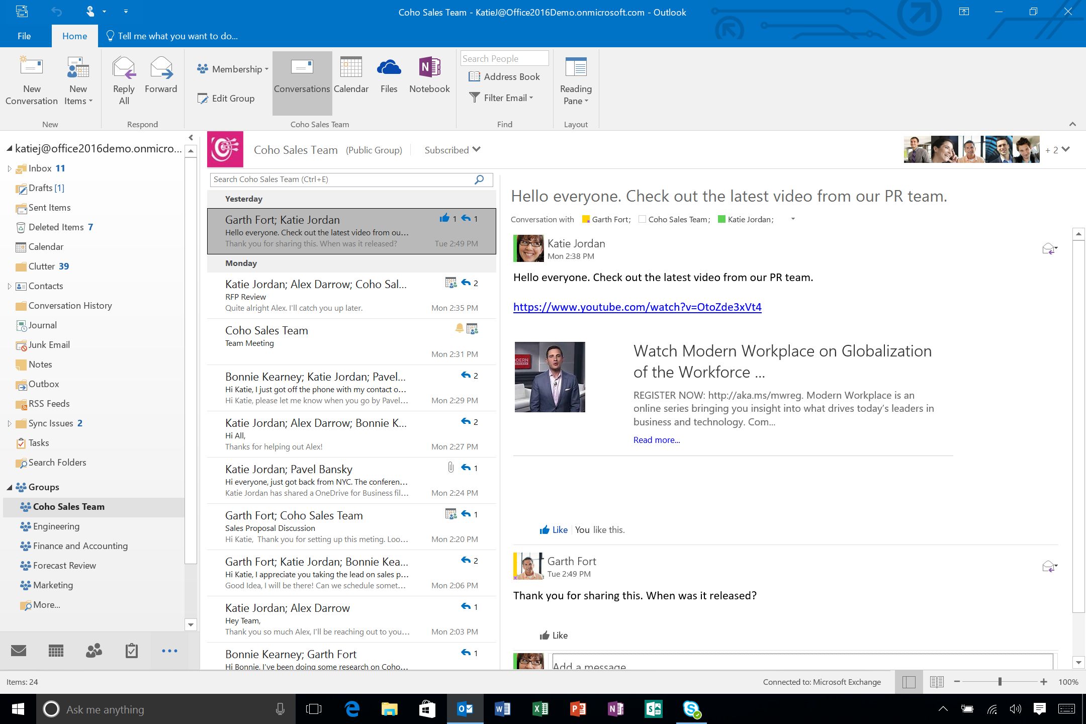 Office 2016: Microsoft Outlook