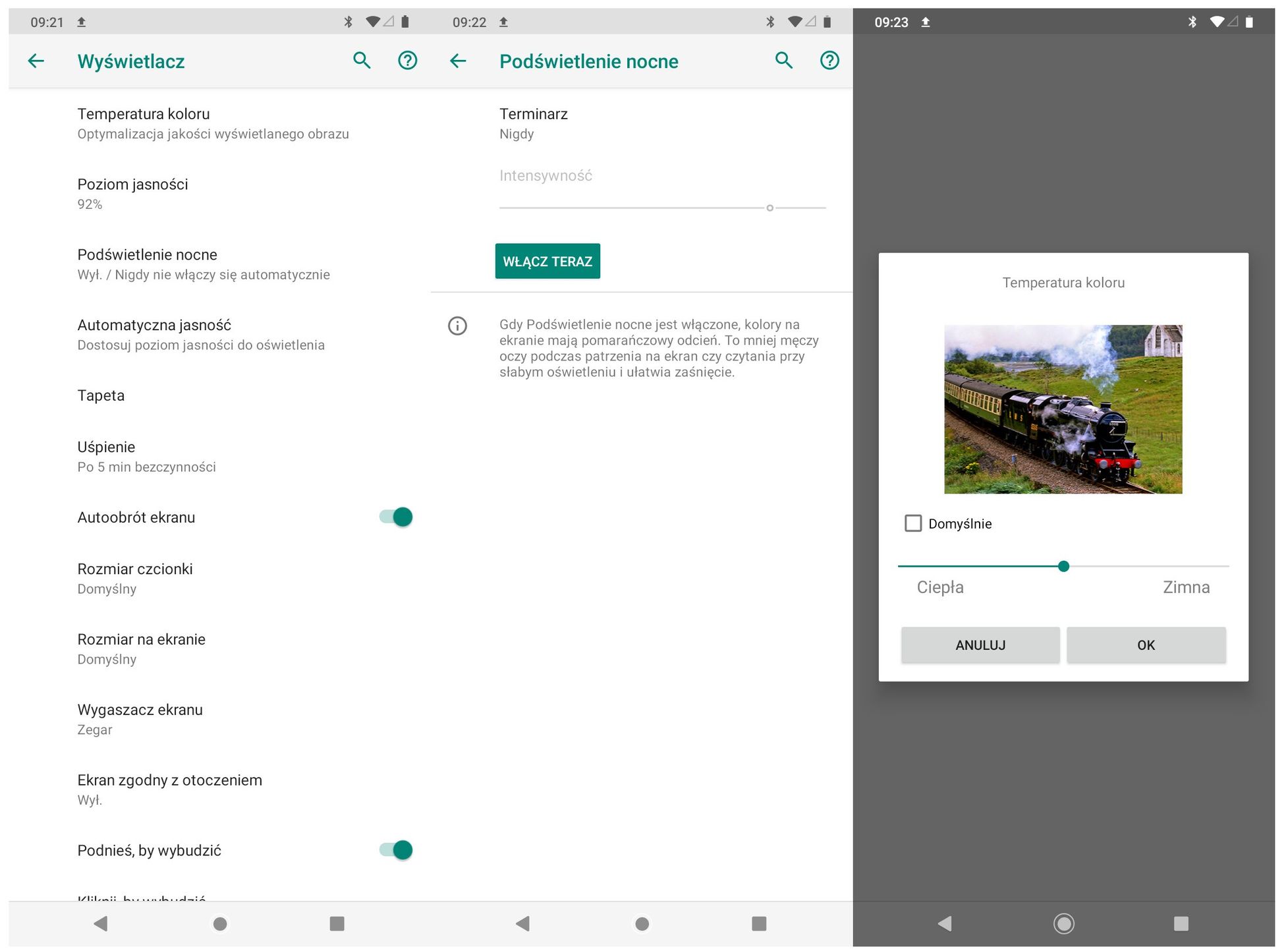 Moto G8 Power Lite wyświetlacz