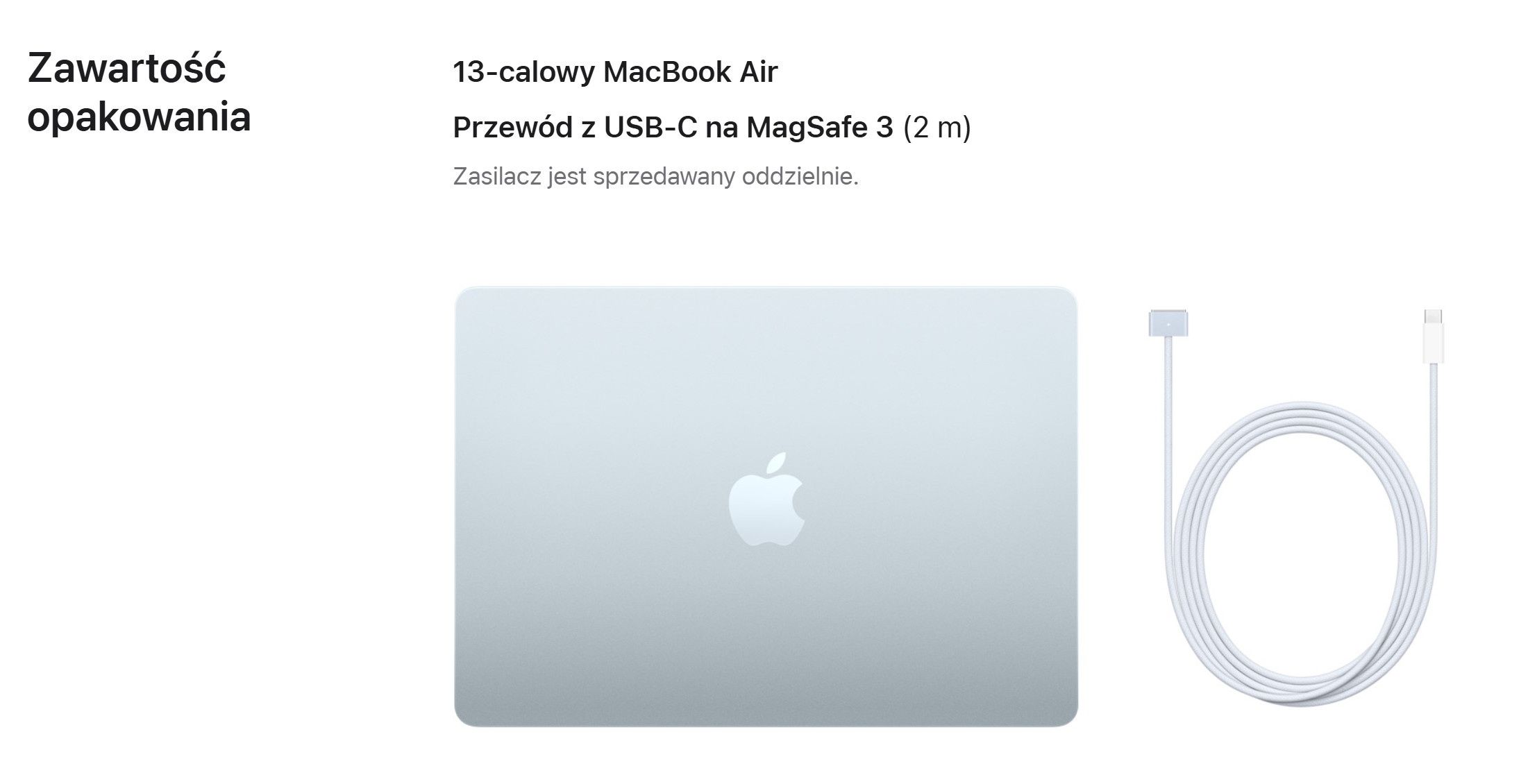 Apple MacBook Air 2026 - zestaw