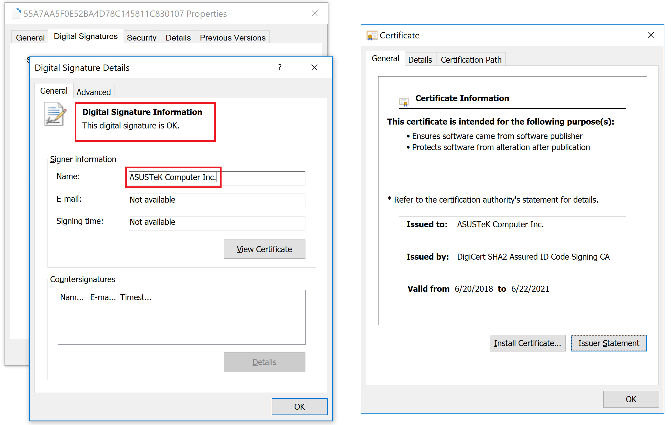 ASUS Live Update Utility - certyfikat zainfekowanego oprogramowania