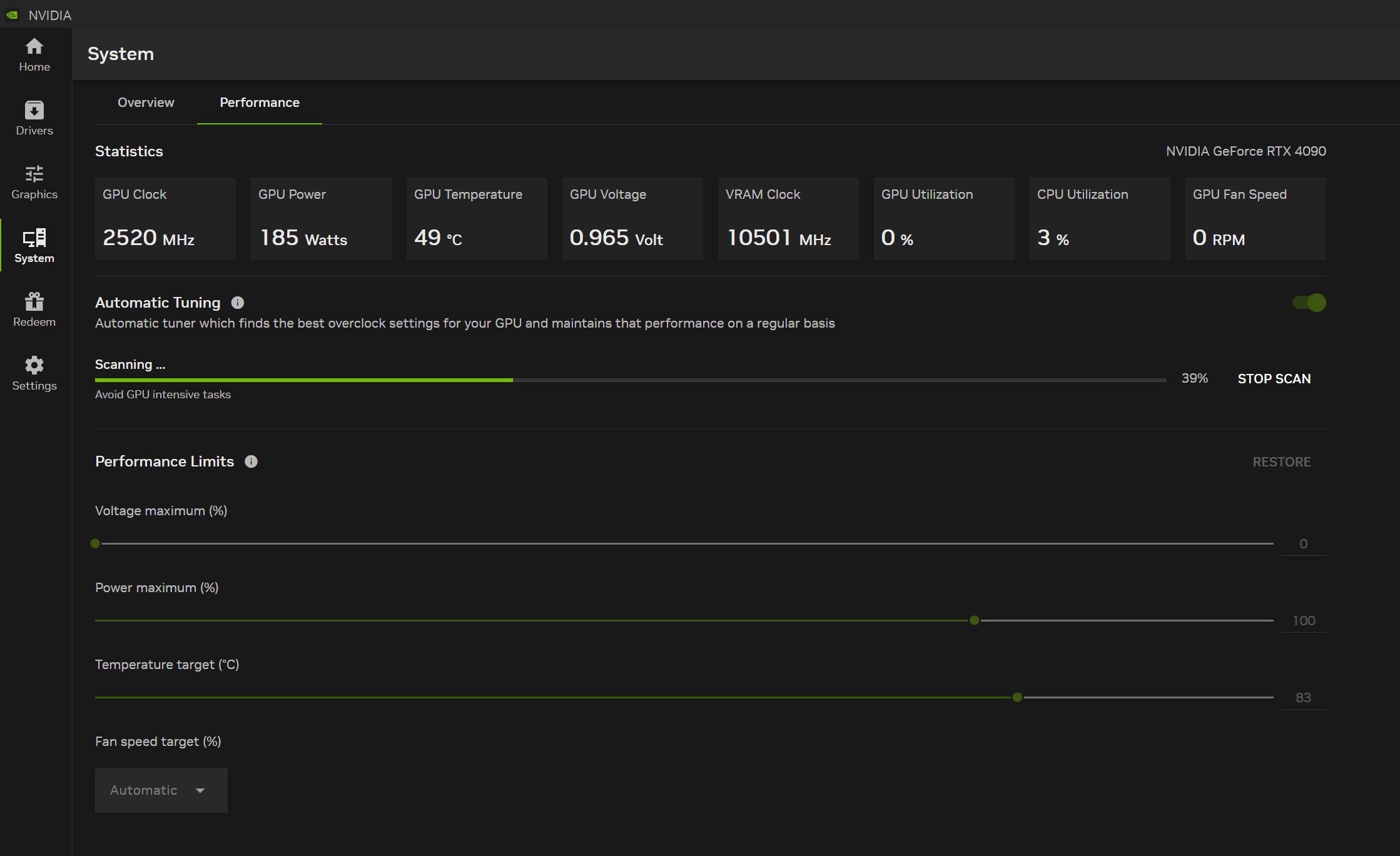 NVIDIA App - video capture