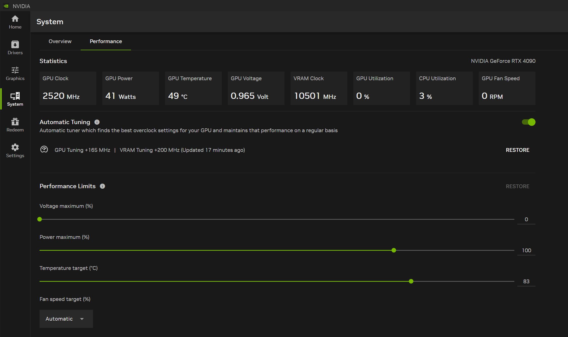 NVIDIA App - video capture