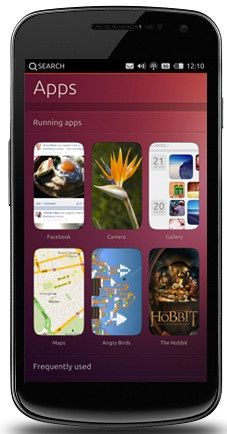 ubuntu phone os wygląd aplikacje