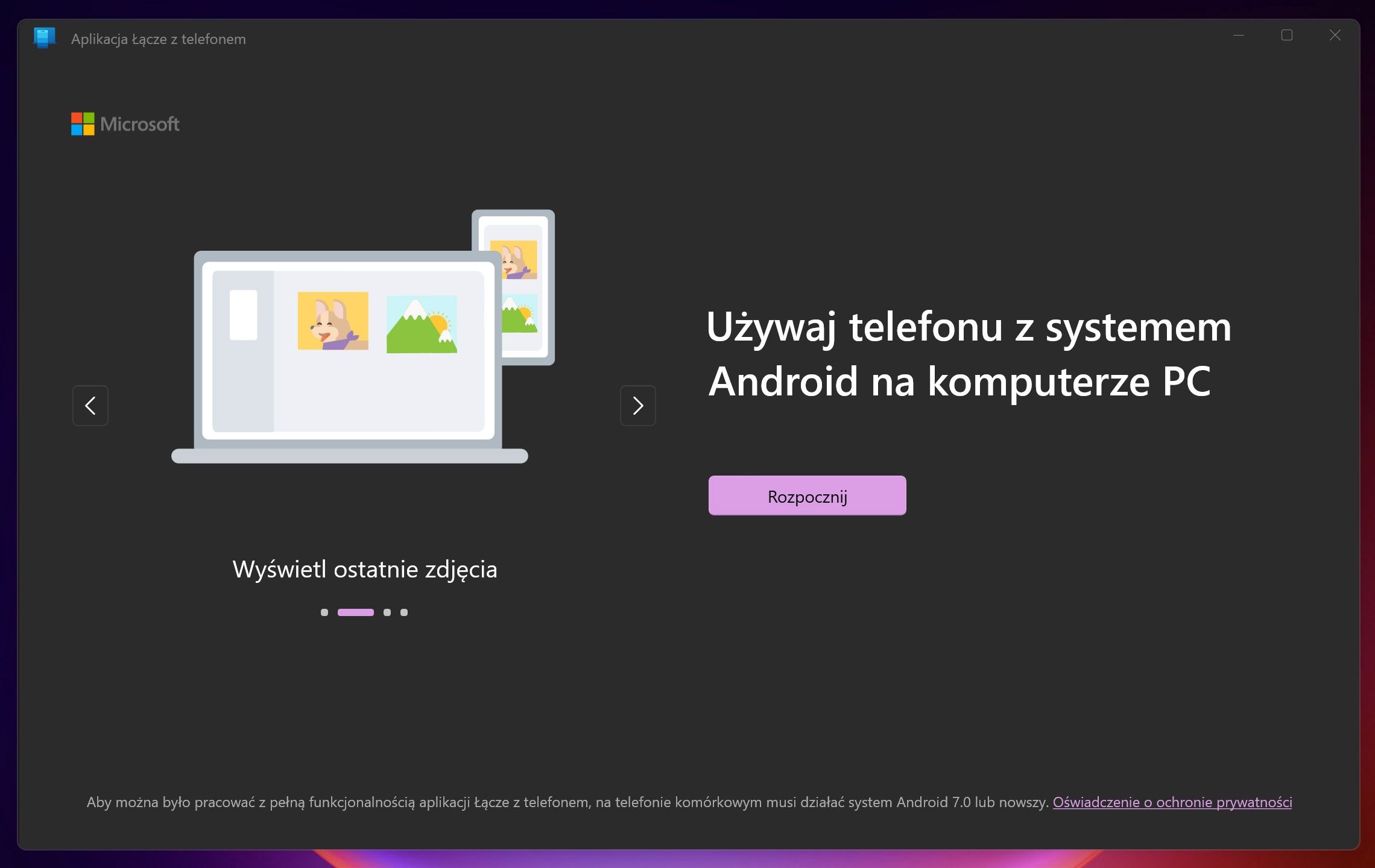 Łącze z telefonem