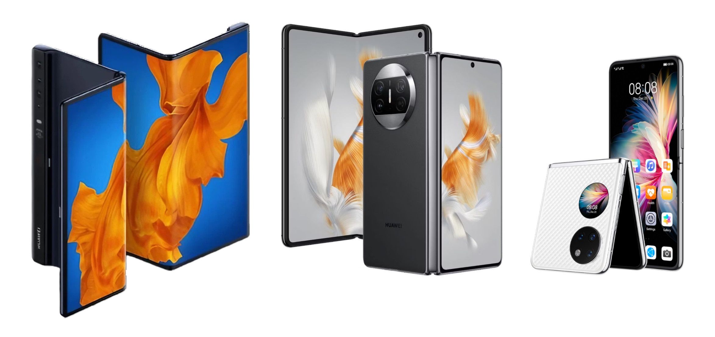 Huawei Mate Xs, Mate X3 oraz P50 Pocket