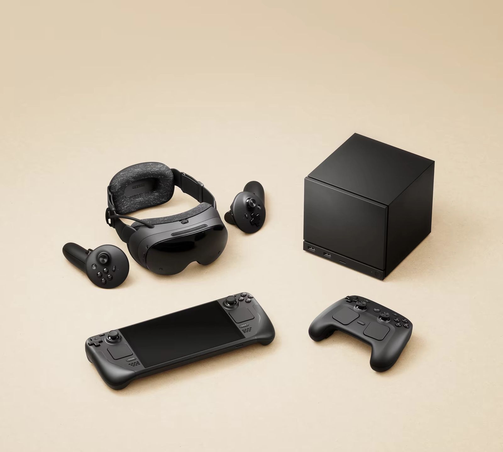 Steam kontroler i gogle VR