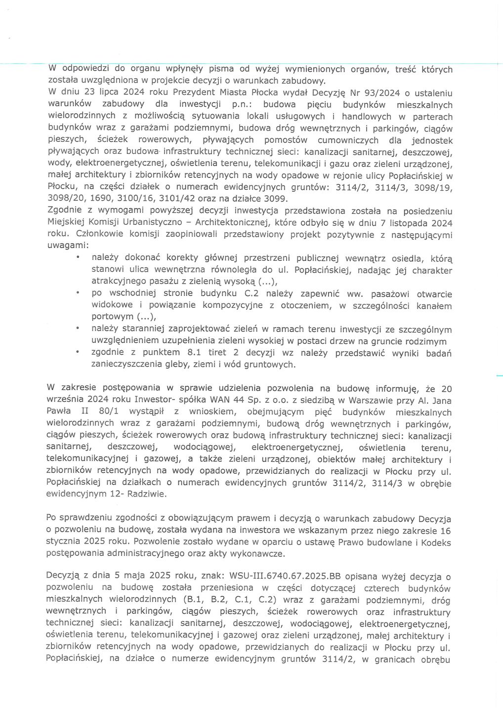 Dokument informacyjny