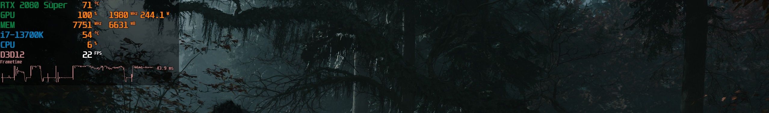 Alan Wake 2 benchmark