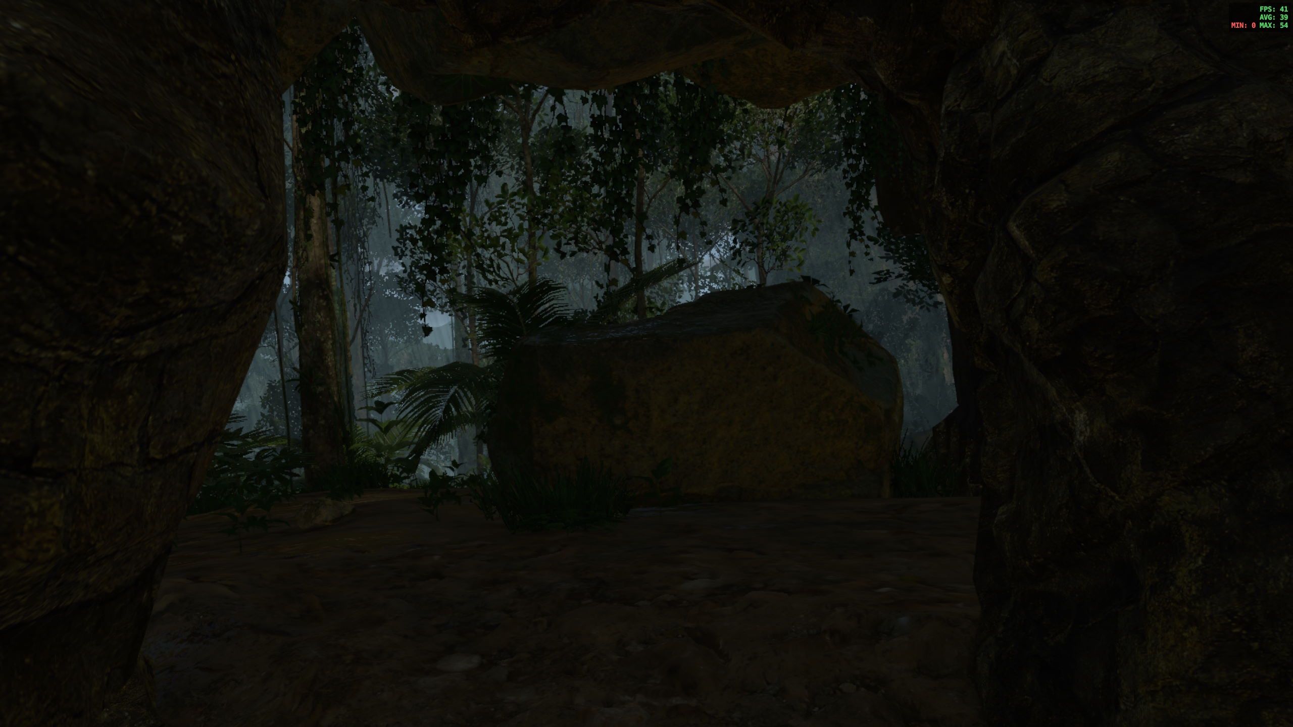 Green Hell VR - wyjście z jaskini