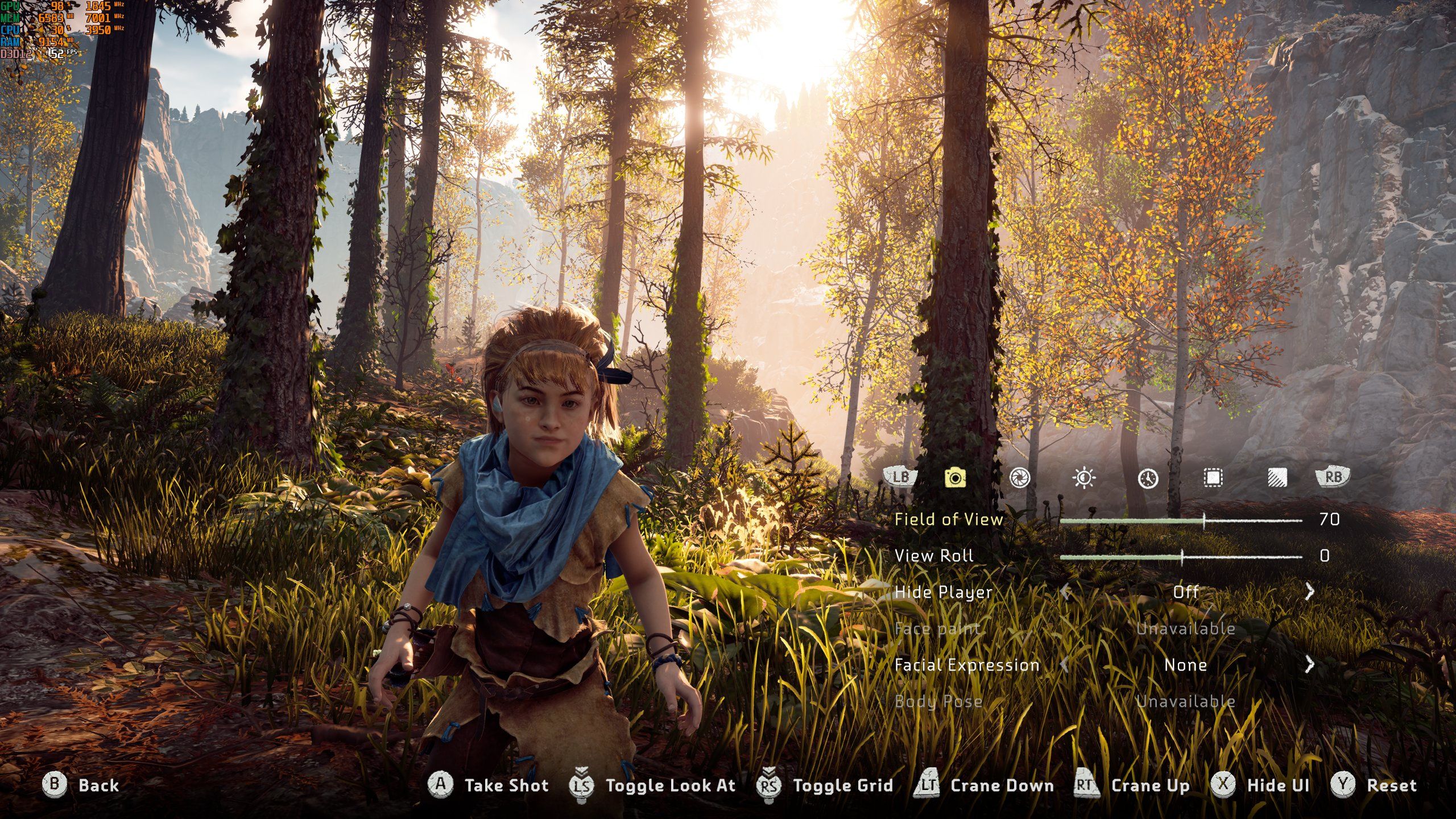Horizon Zero Dawn PC - tryb fotograficzny 1