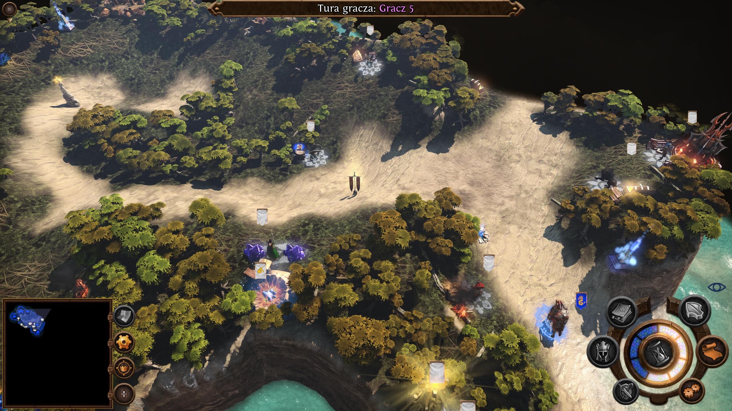Might &amp; Magic: Heroes VII - screen z gry