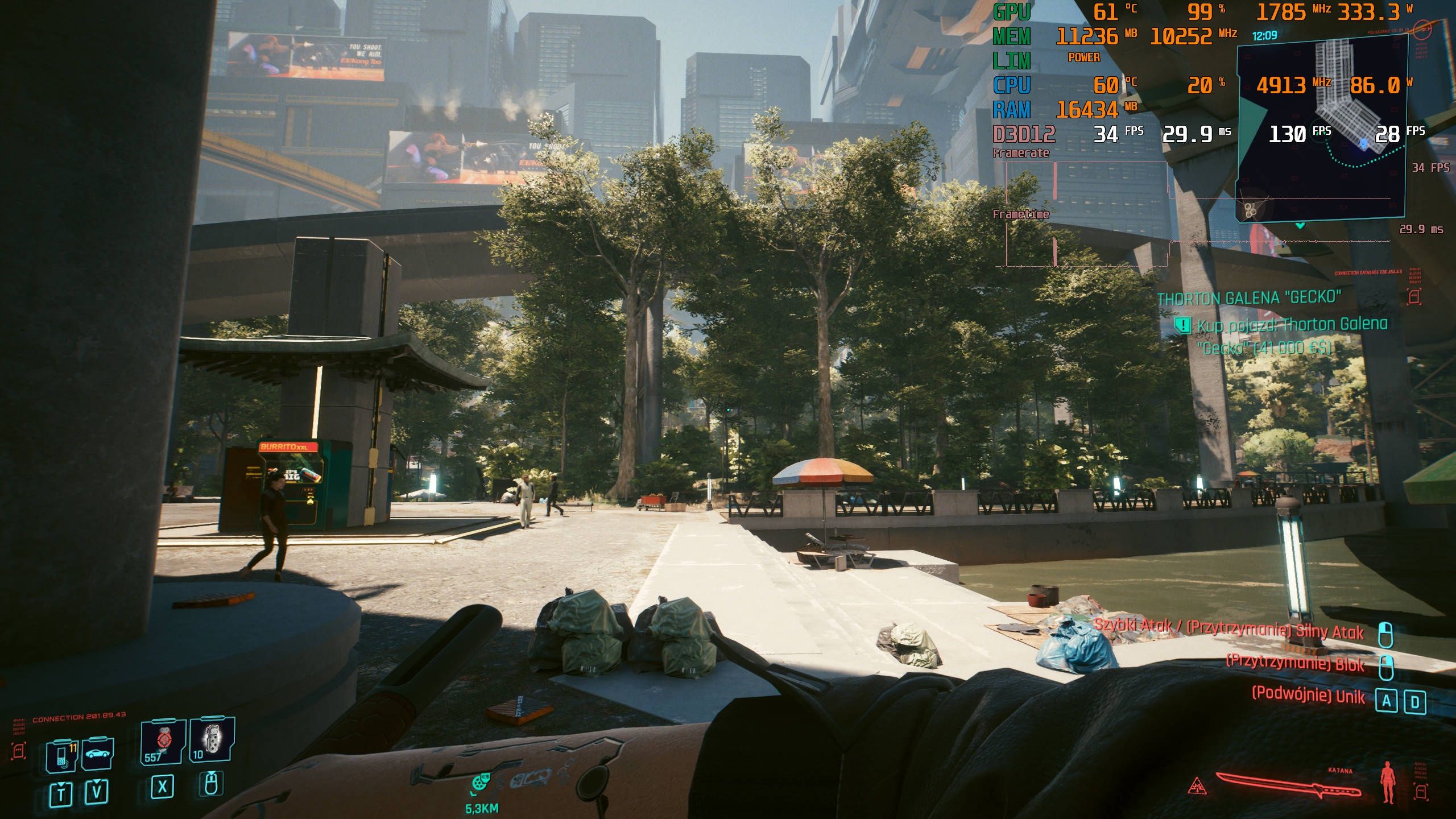Cyberpunk 2077 1.5 1440p DLSS OFF