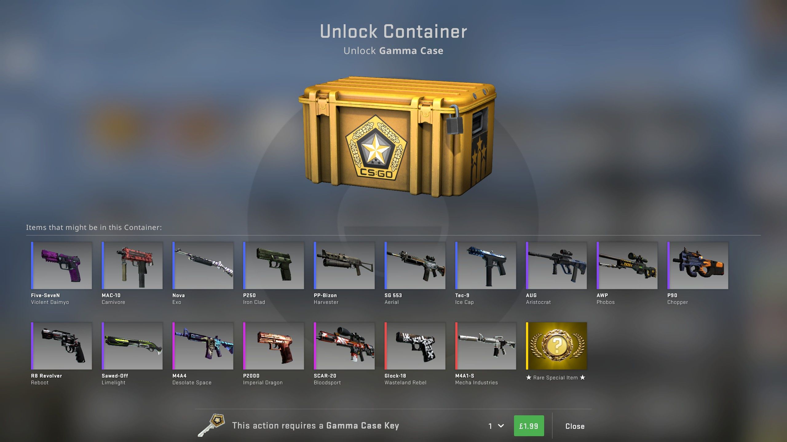 Counter Strike - loot box