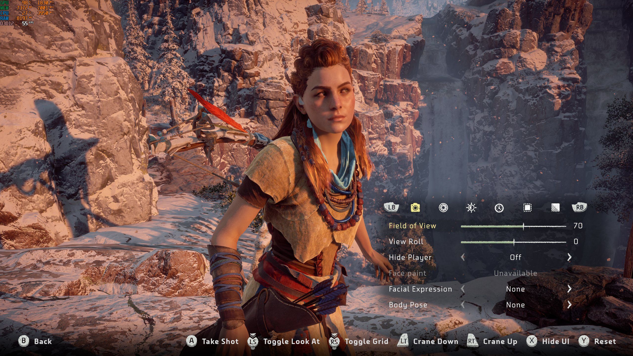 Horizon Zero Dawn PC - tryb fotograficzny 3