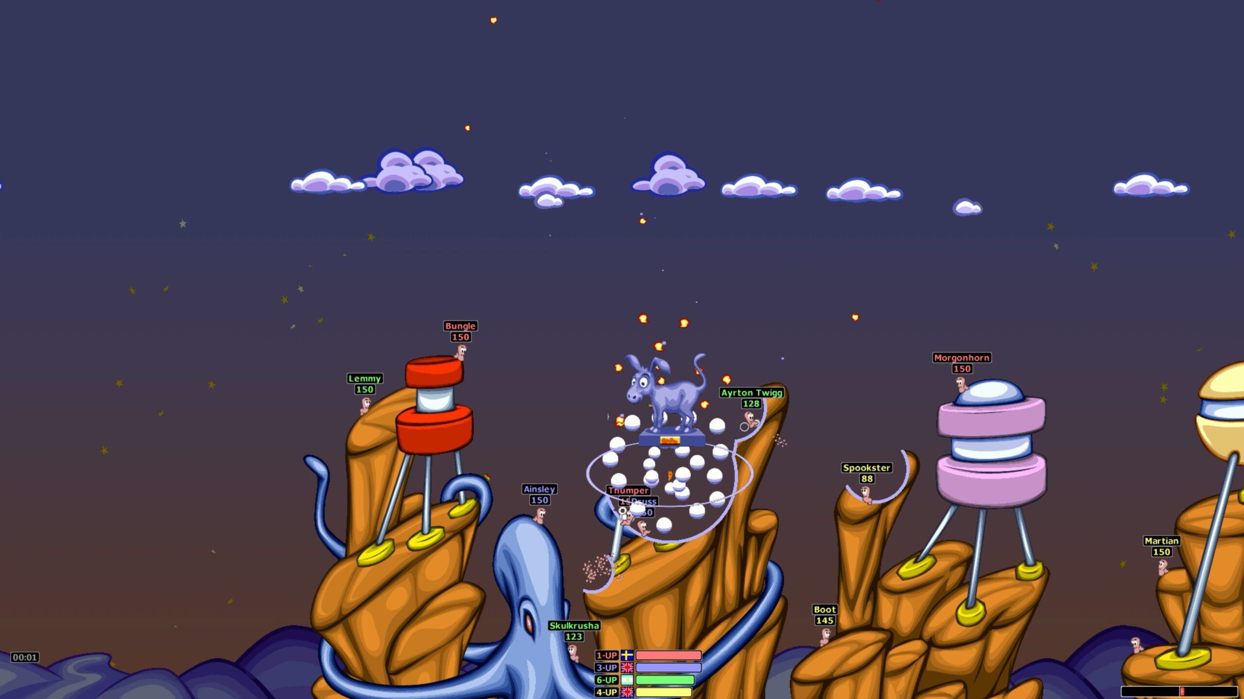 Darmowa aktualizacja Backworms do Worms Armageddon: Anniversary Edition już dostępna na konsolach