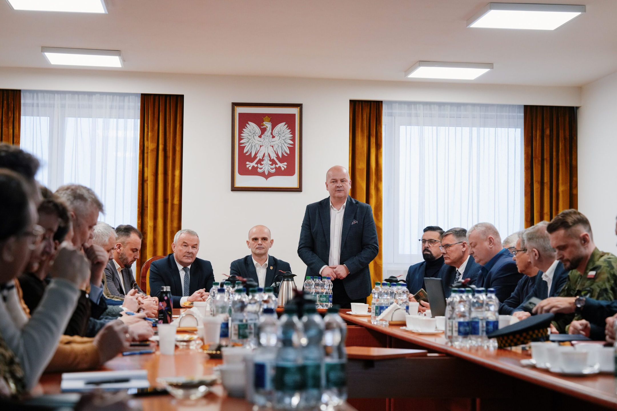 Posiedzenie sztabów kryzysowych 