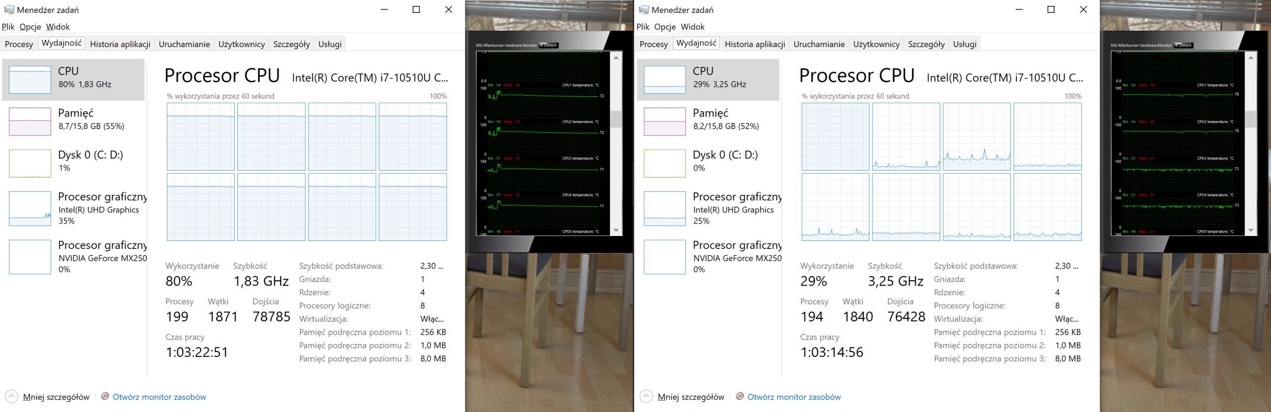 Huawei MateBook X PRO - Throttling