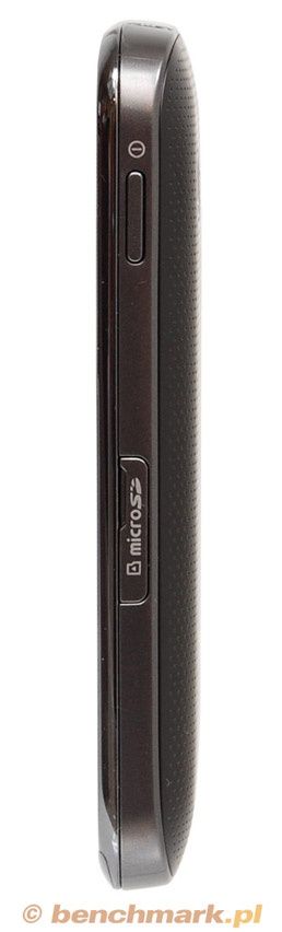 Samsung Galaxy Gio - prawy bok