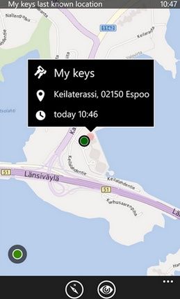 Nokia Treasure Tag gadżet smartfon
