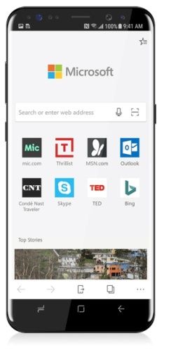 Microsoft Edge Android