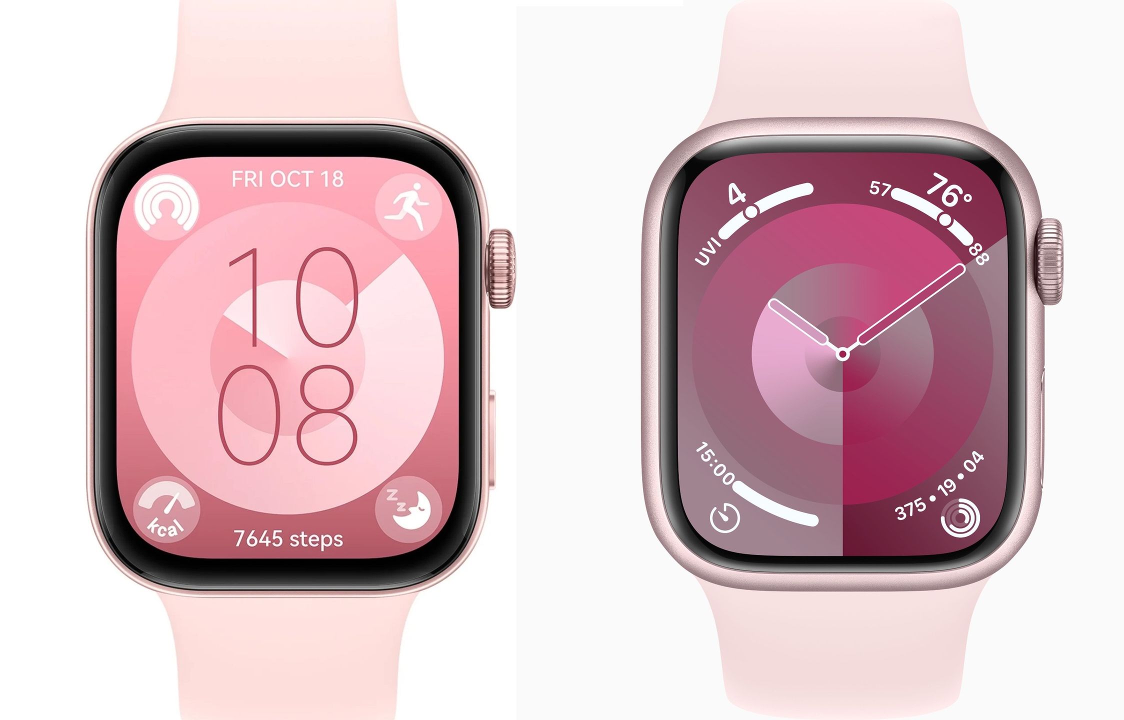 Huawei Watch Fit 3 i Apple Watch 9