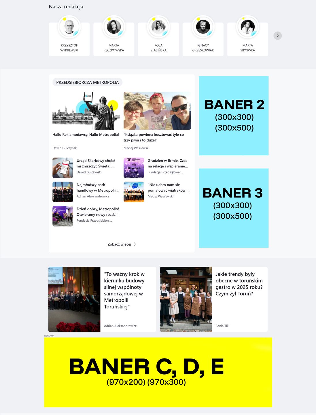 Strona główna, dół strony.