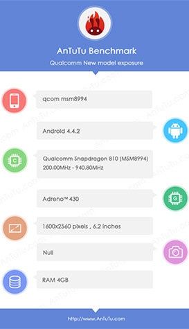 Qualcomm Snapdragon 810 procesor pierwsze testy