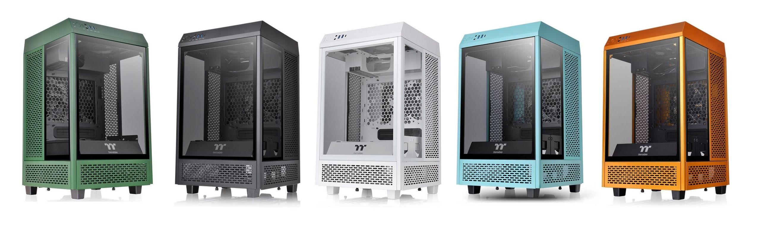 Thermaltake The Tower 100 - dostępne wersje kolorystyczne