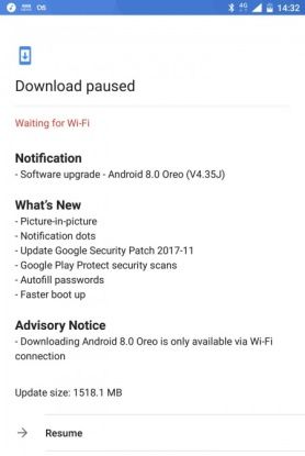 Nokia 8 z Androidem 8.0 Oreo