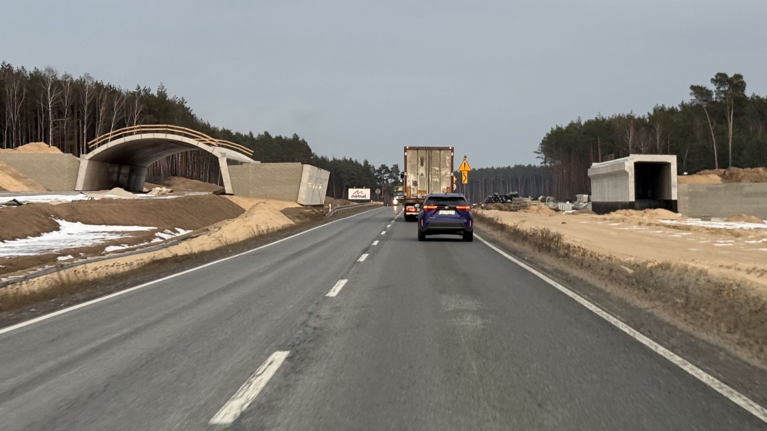 Nowa trasa już robi wrażenie.