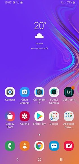 Aplikacja do zdjęć na Androida