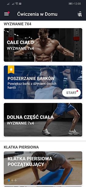Ćwiczenia w domu - Bez sprzętu