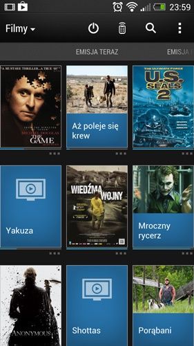 HTC program TV