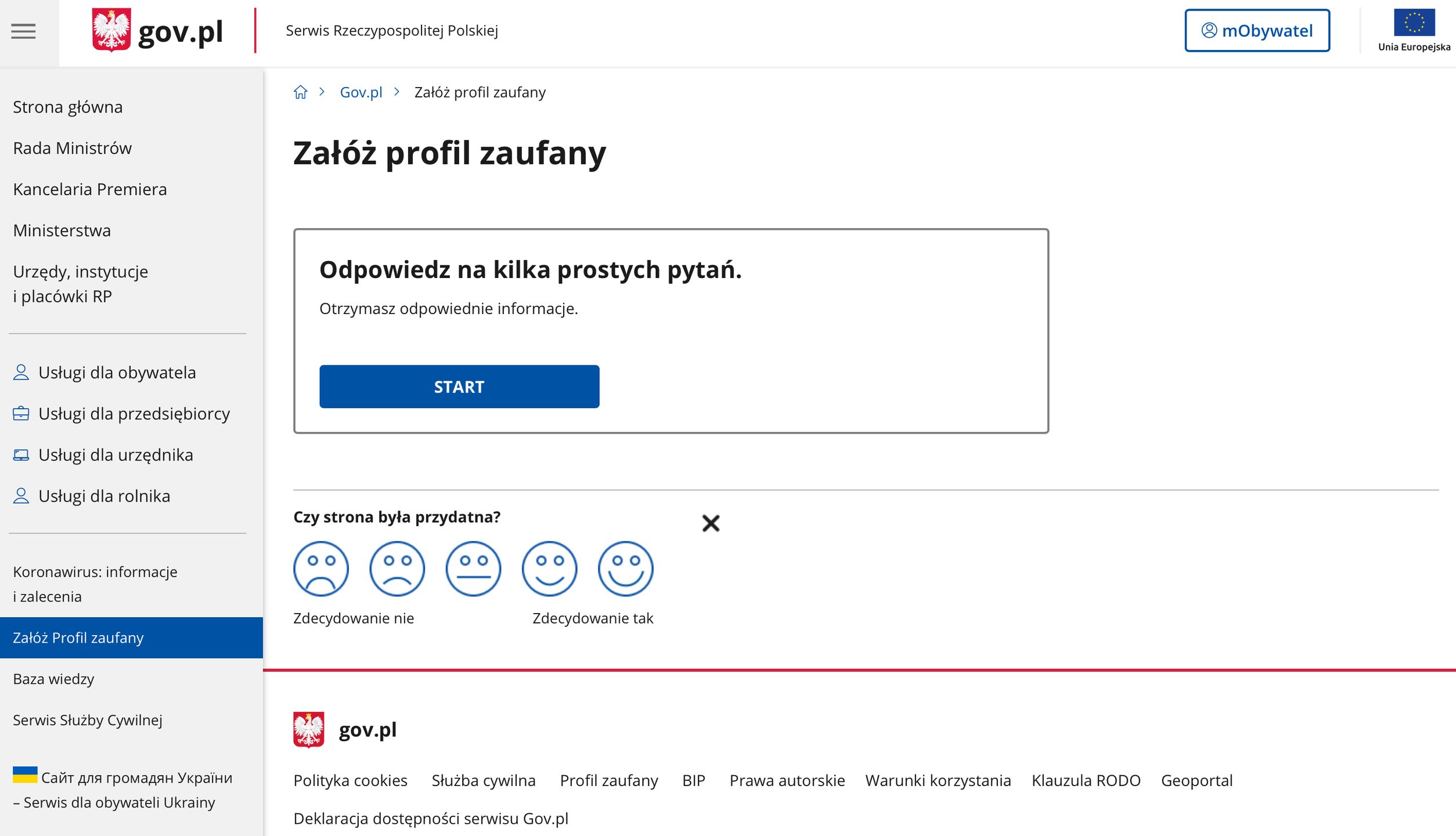 Zakładamy Profil zaufany