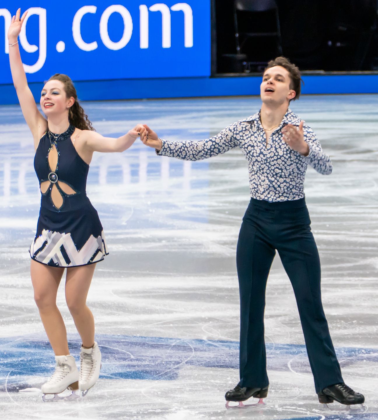 Sofija Dowhal i Wiktor Kulesza