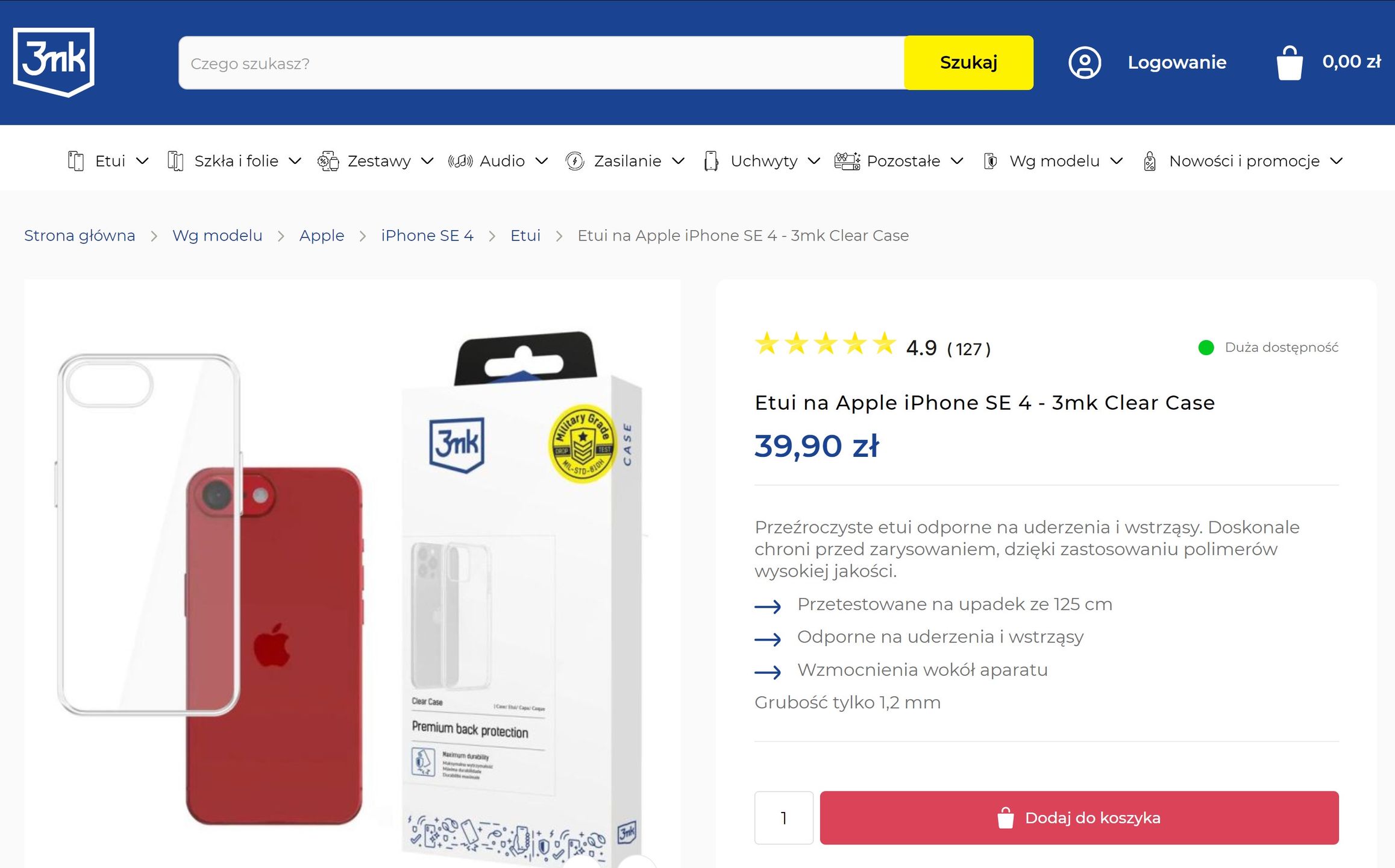 Etui na iPhone