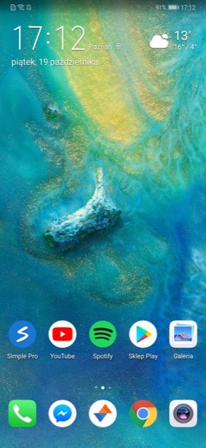Huawei Mate 20 Pro pulpit