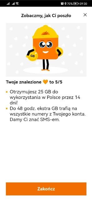 promocja w orange - znajdź serduszka