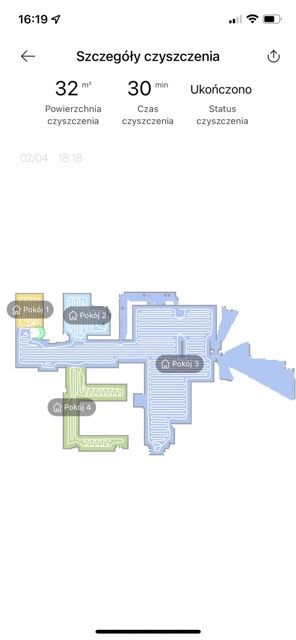 dreame bot w10 mapa