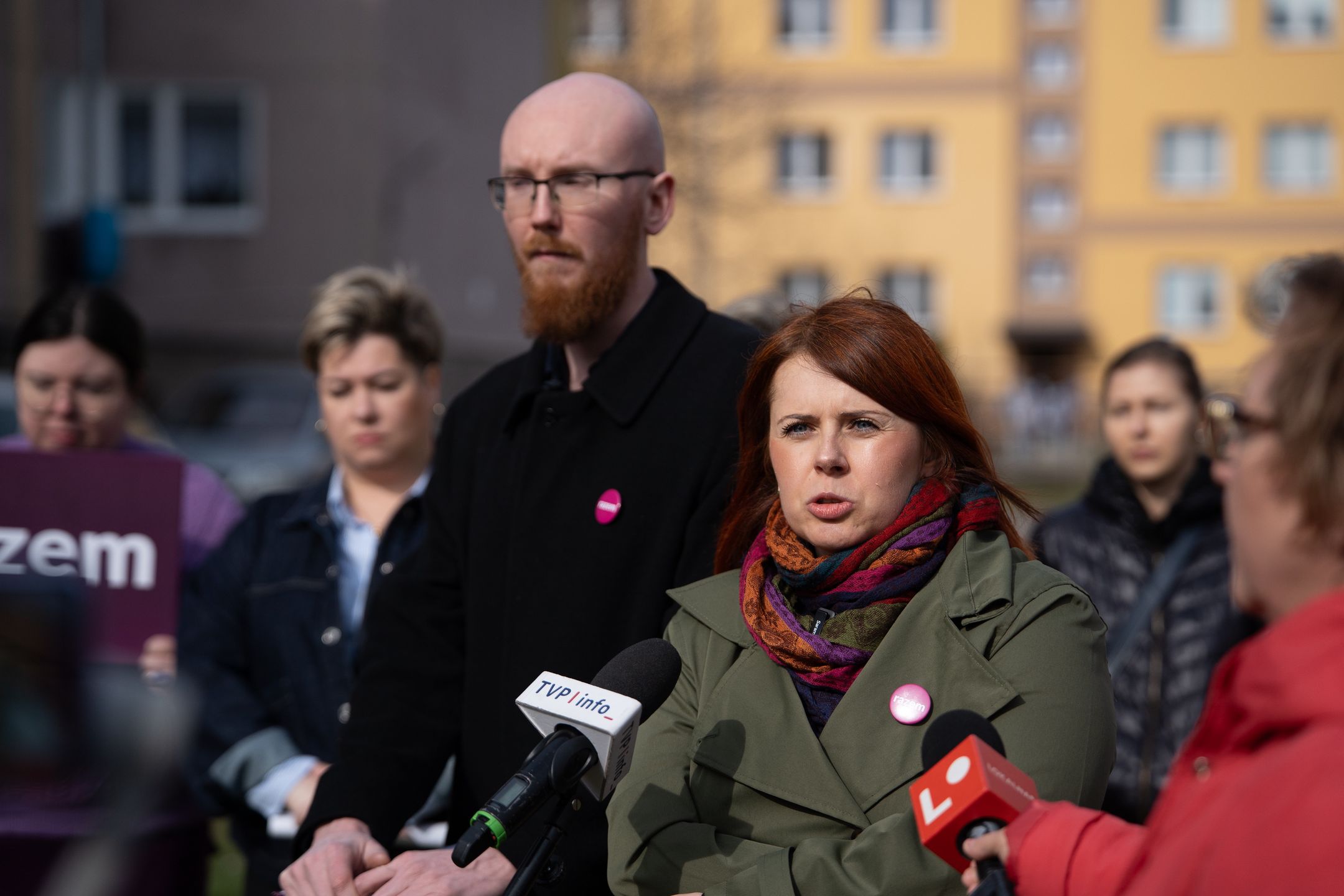 Konferencja prasowa Partii Razem