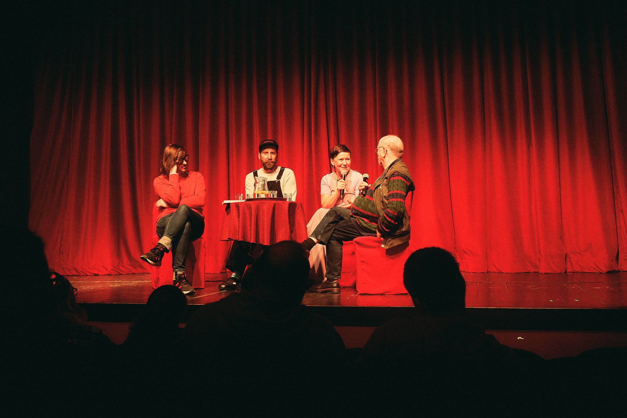 Krystian Durman na scenie Teatru Baj Pomorski