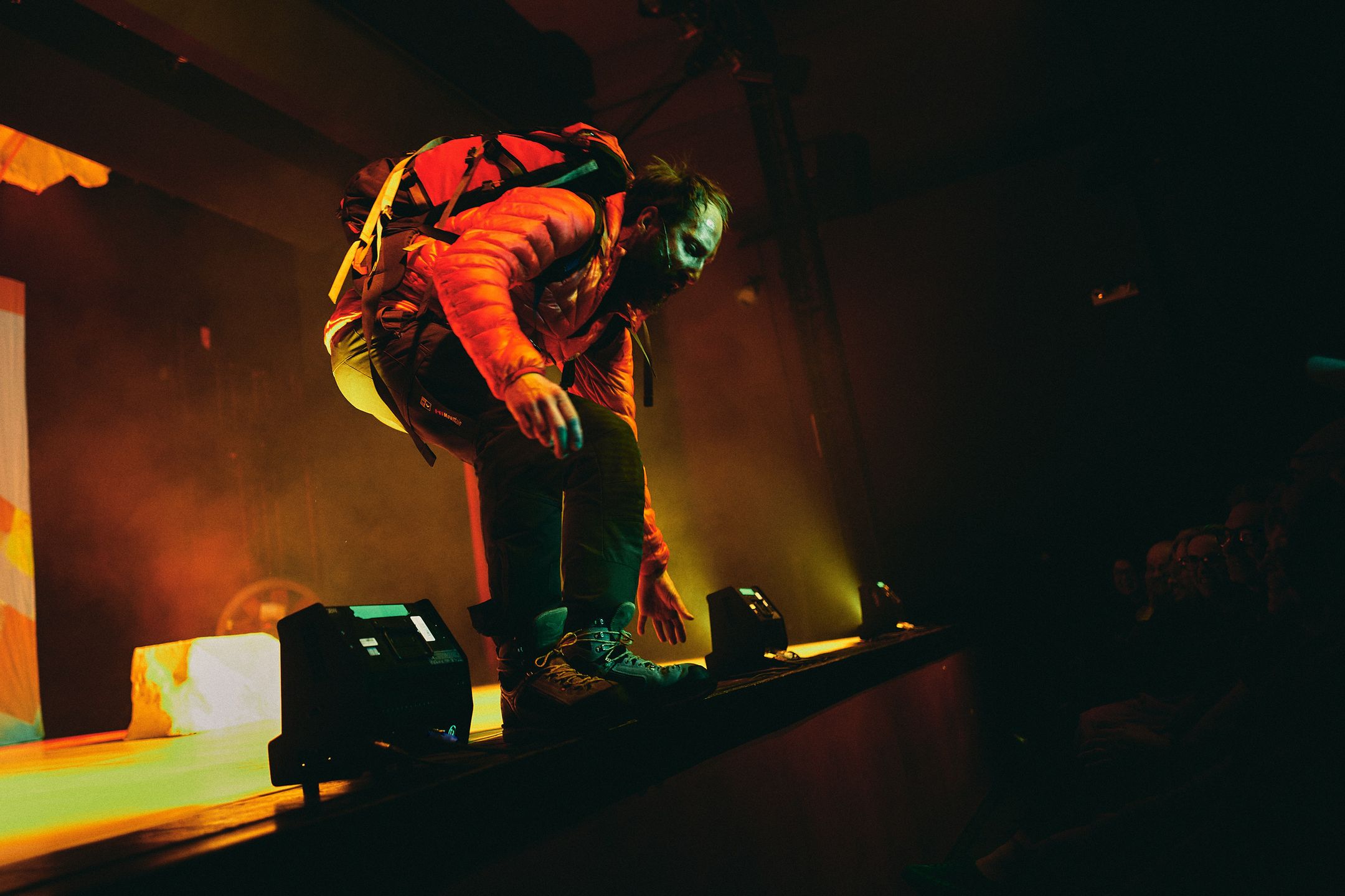 Krystian Durman na scenie Teatru Baj Pomorski