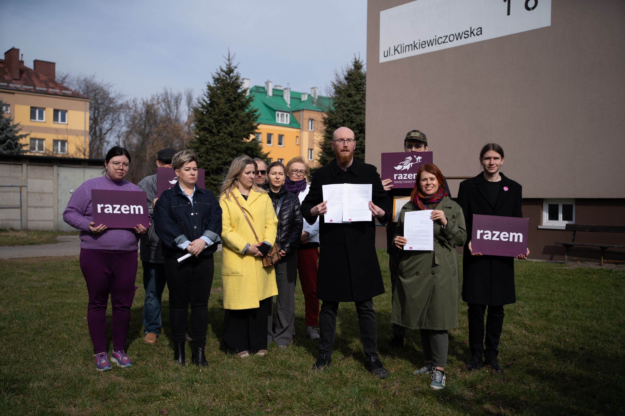 Konferencja prasowa Partii Razem