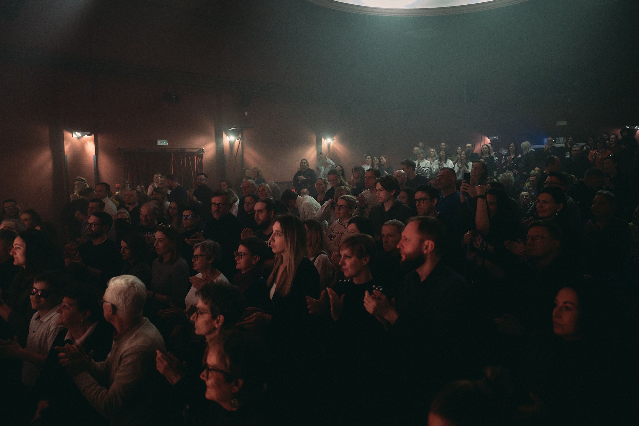 Krystian Durman na scenie Teatru Baj Pomorski